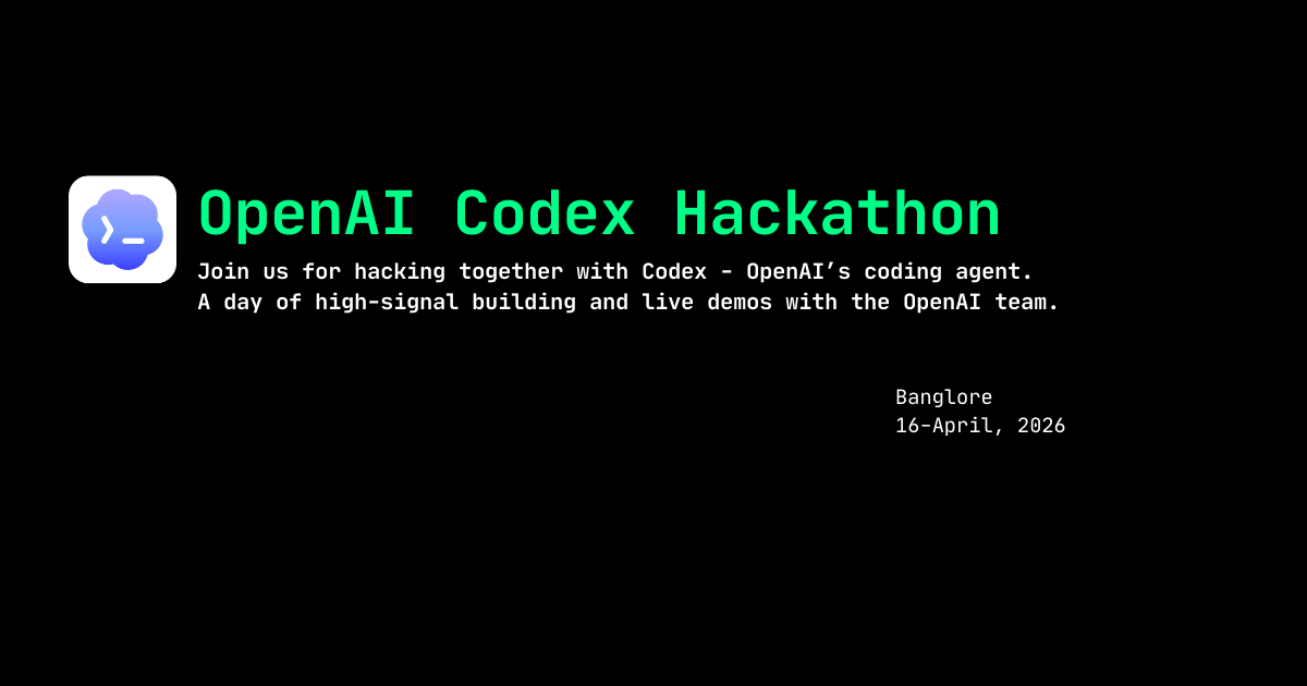 OpenAI Codex Hackathon